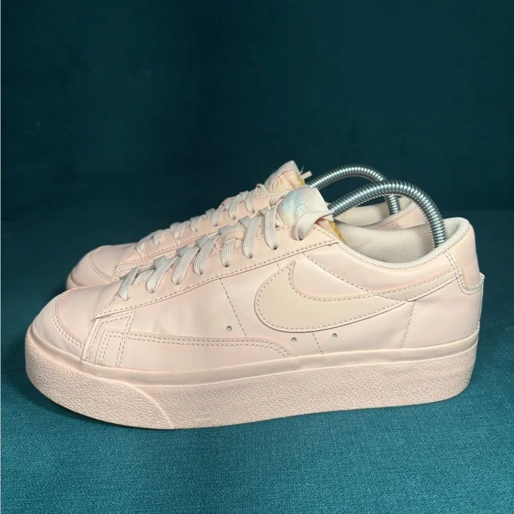 Nike Blazer Low Platform 'Triple Caramel Pink' Women's Sz 9